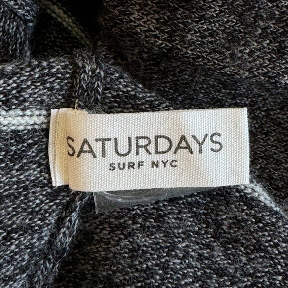 Saturdays New York City Brown and Cream Cardigan - Picture 7 of 7